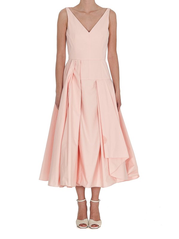 iKRIX ALEXANDER MCQUEEN: abiti da cocktail - Abito in cotone a balze