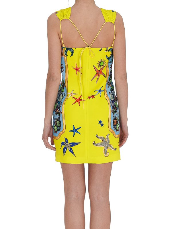 Kurzes Kleid - Bunt shop online: VERSACE