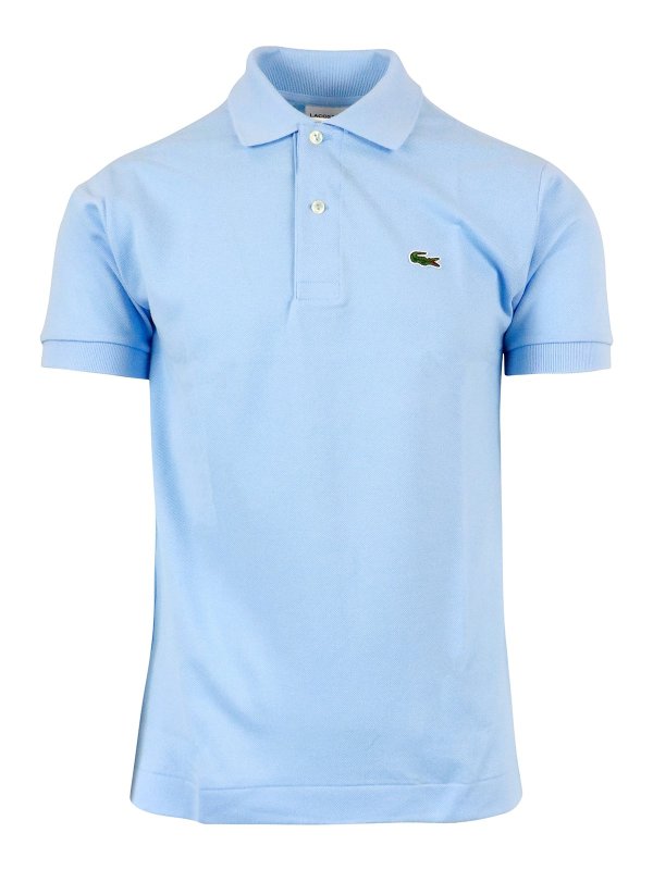 LACOSTE: Polos  - Polo - Bleu Clair