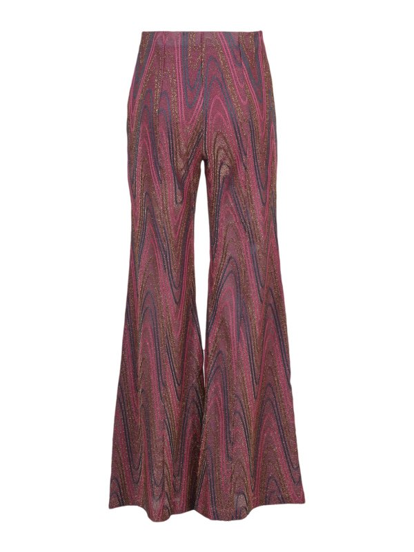 M MISSONI: casual trousers online - Chevron patterned pants