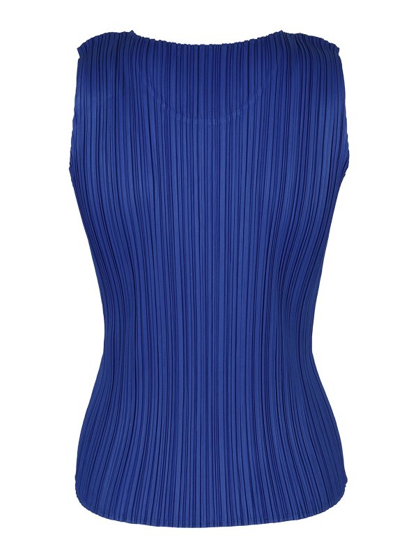PLEATS PLEASE: Tops und Tank Tops online - Top - Blau