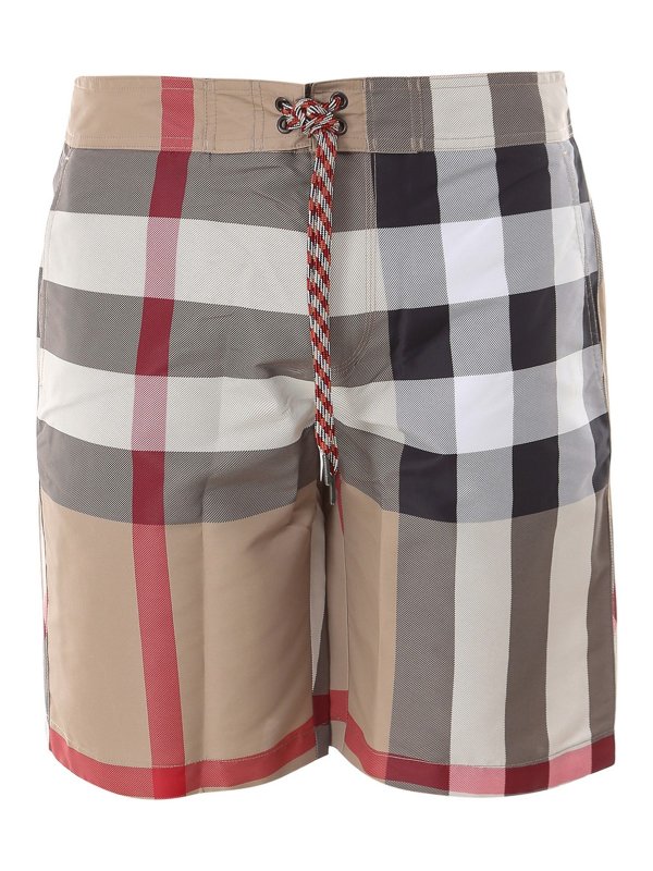 BURBERRY: Badeanzüge und Badehosen - Badehose - Beige
