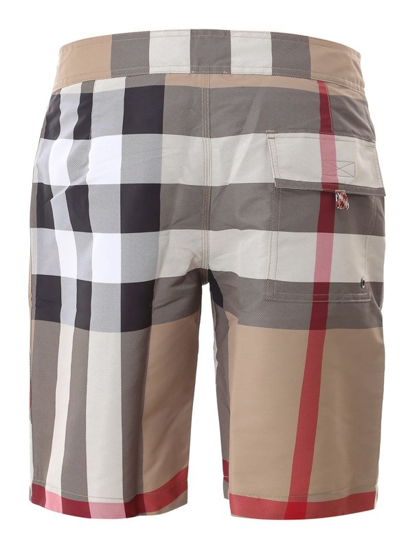 BURBERRY: Badeanzüge und Badehosen online - Badehose - Beige