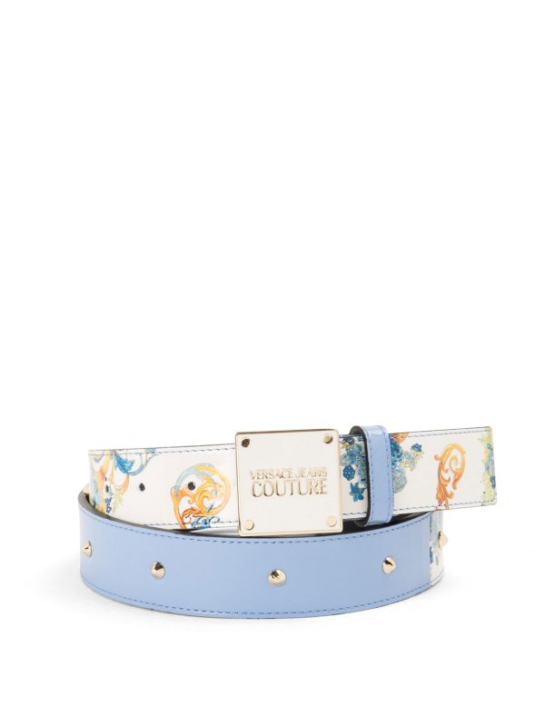Versace Jeans Couture: Gürtel - Gürtel - Hellblau