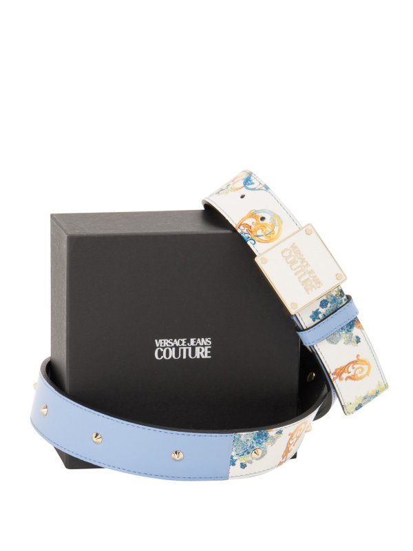iKRIX Versace Jeans Couture: Gürtel - Gürtel - Hellblau