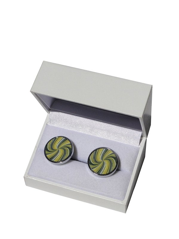 iKRIX MARIA ENRICA NARDI: Cufflinks - Giove round cufflinks