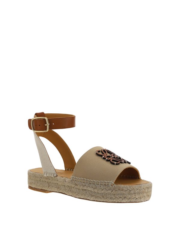 LOEWE: Espadrillas online - Espadrilles - Beige