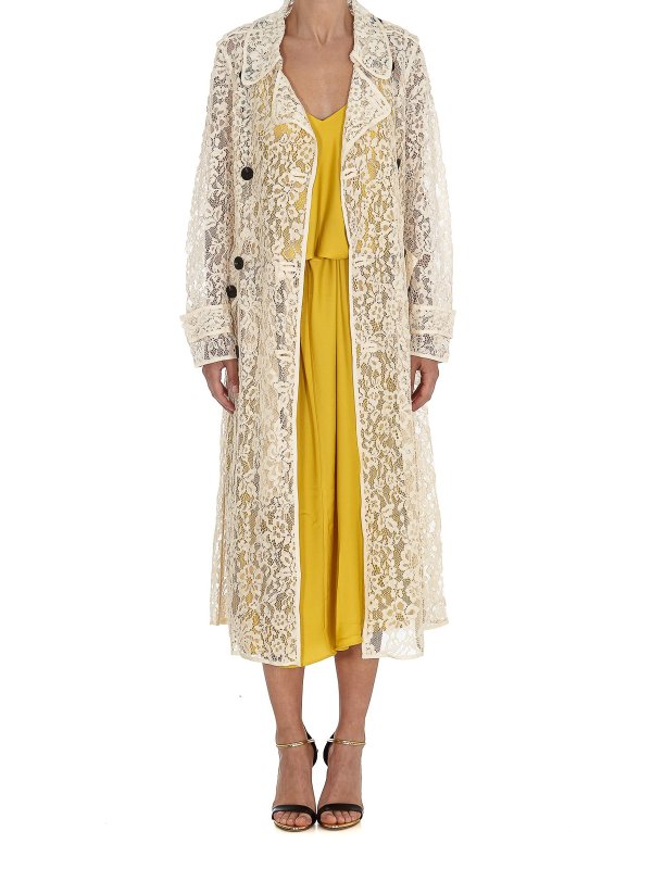 iKRIX Self Portrait: Trenchcoats - Trenchcoat - Weiß