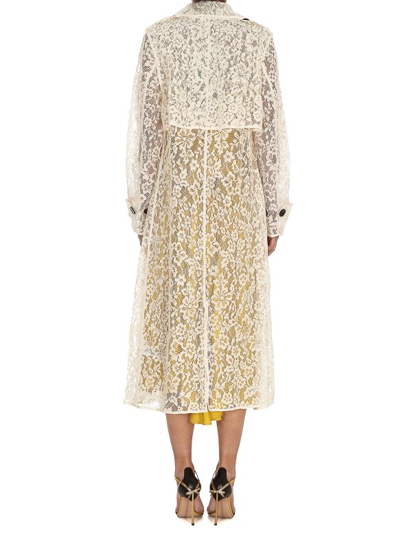 Trenchcoat - Weiß shop online: Self Portrait