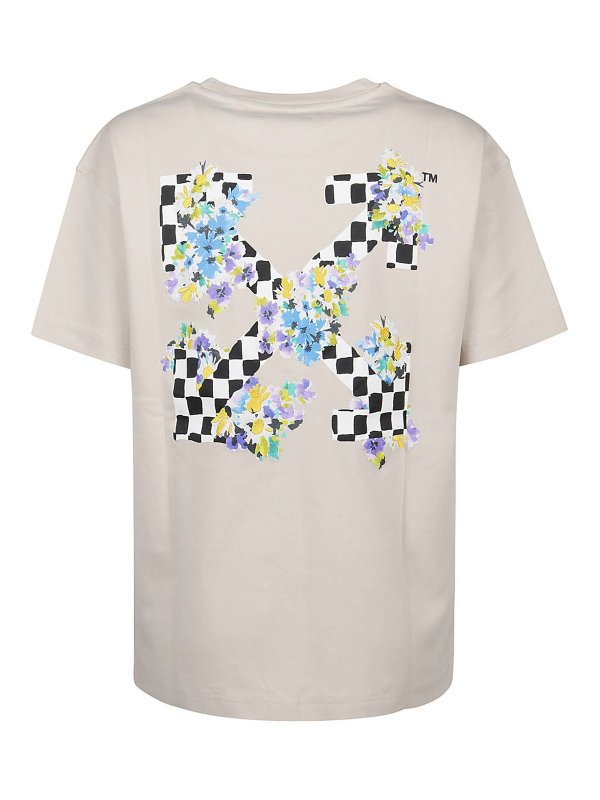 OFF-WHITE: T-shirts online - T-Shirt - Crème