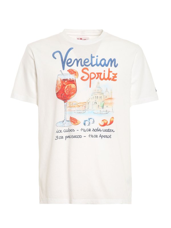 MC2 SAINT BARTH: t-shirts - Venetian Spritz printed T-shirt