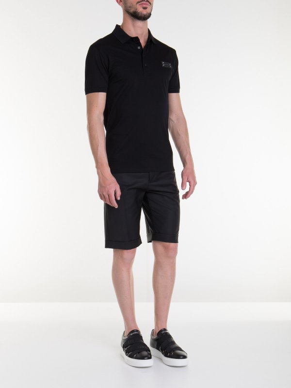 LES HOMMES: ポロシャツ online - ポロシャツ - 黒