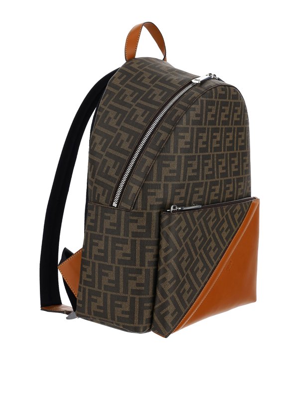 FENDI: backpacks online - FF patterned backpack