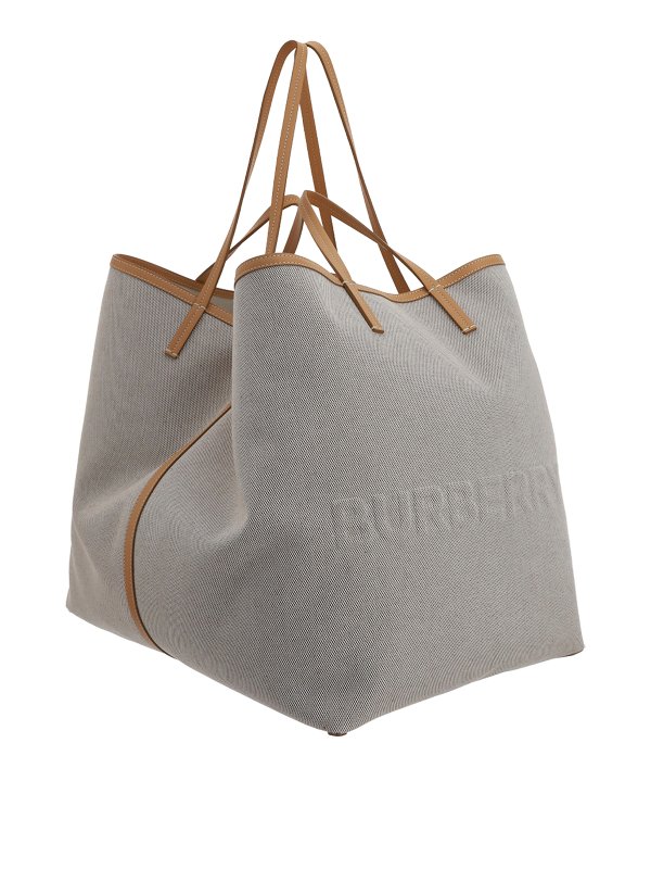BURBERRY: totes bags online - Beach tote bag