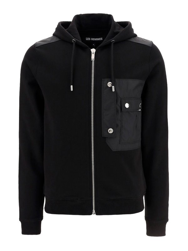 LES HOMMES: スウェット＆セーター - スウェットシャツ/セーター - 黒