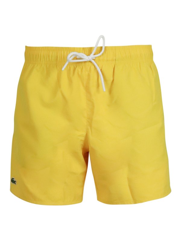 LACOSTE: Shorts de bain - Short De Bain - Jaune