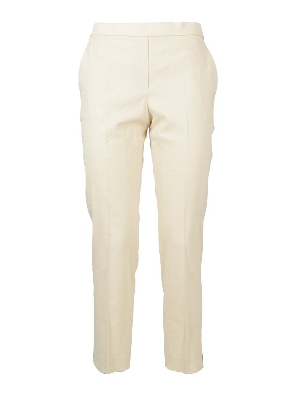 Theory: Casual Hosen - Casual Hose - Creme