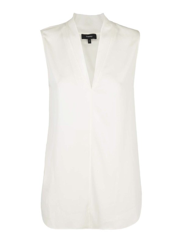 Theory: Tops & Débardeurs - Top - Blanc