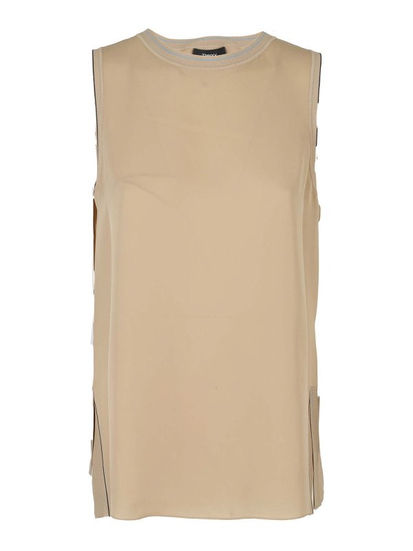 Theory: Tops & Tank tops - Silk top