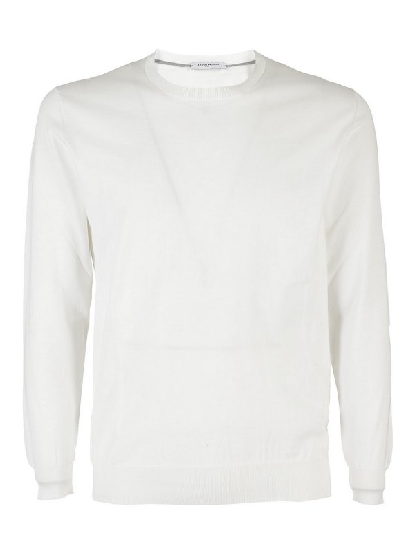 Paolo Pecora: クルーネック - クルーネック - クリーム