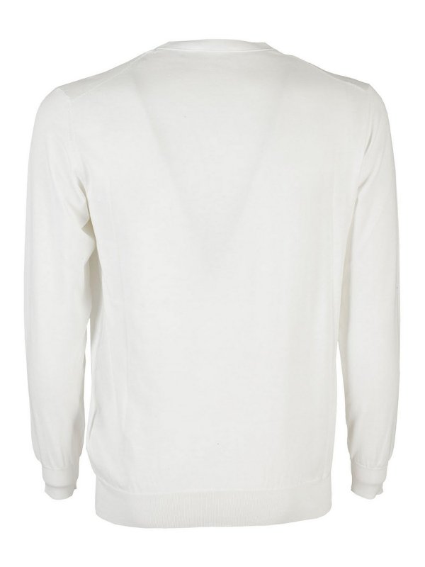 Paolo Pecora: クルーネック online - クルーネック - クリーム