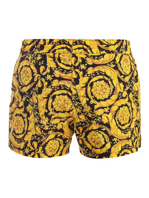 VERSACE: Shorts de bain online - Short De Bain - Or