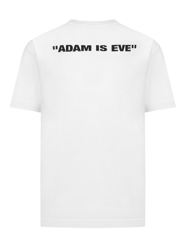 OFF-WHITE: T-shirts online - T-Shirt - Weiß