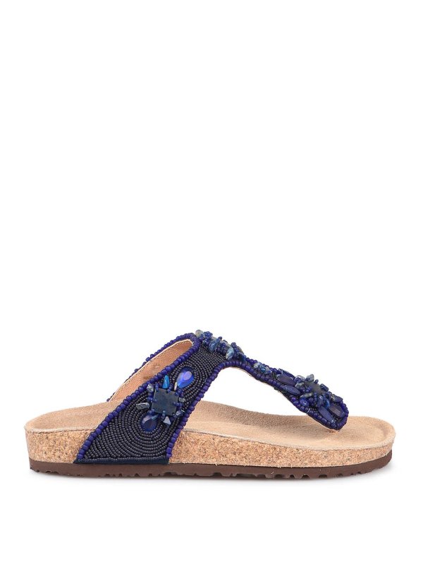 MALIPARMI: sandals - Infrabijoux® Glamour thong sandals