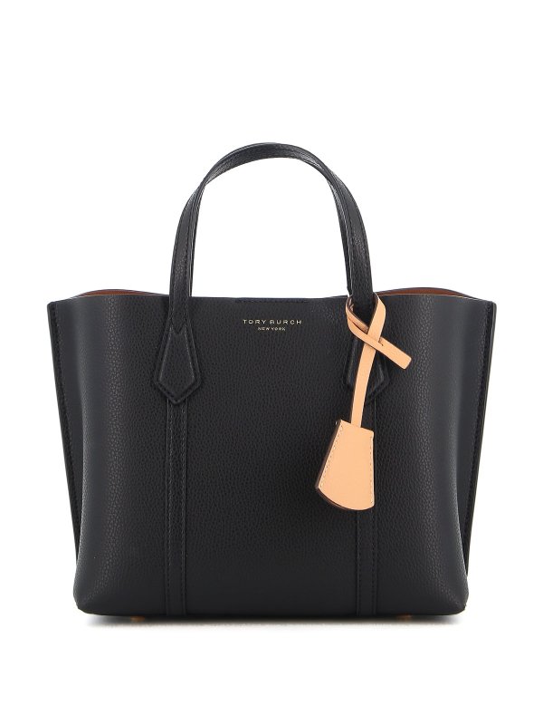 TORY BURCH: totes bags - Perry small leather tote bag