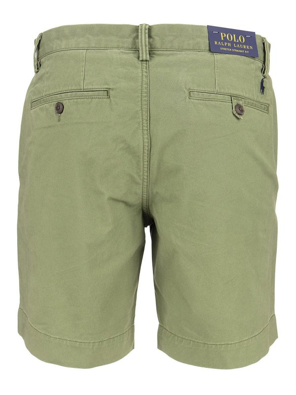 RALPH LAUREN: トラウザーショーツ online - ショートパンツ - ダークグリーン