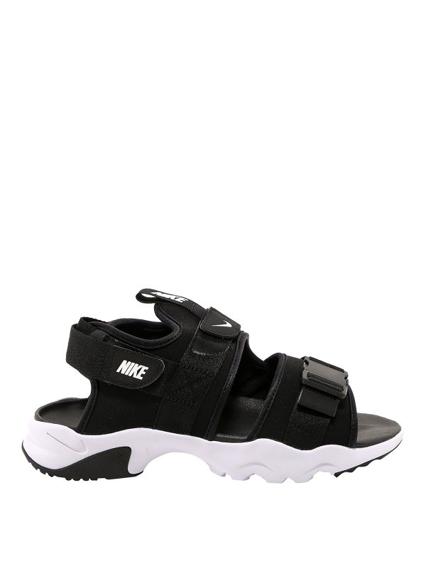 NIKE: Sandalen - Sandalen - Schwarz