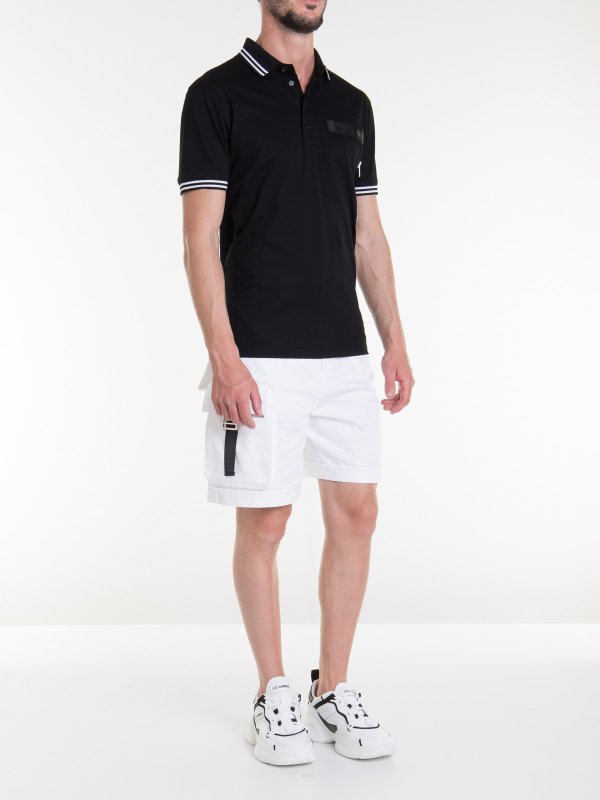 LES HOMMES: Poloshirts online - Poloshirt - Schwarz