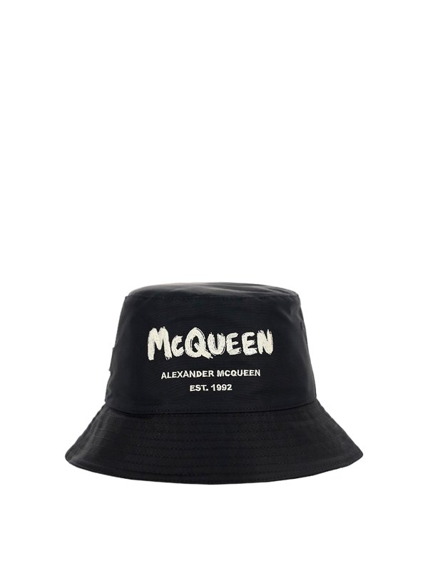 ALEXANDER MCQUEEN: Hüte - Hut - Schwarz