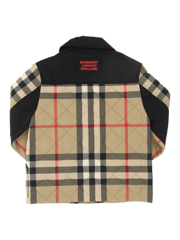 BURBERRY: padded jackets online - Renfred puffer jacket