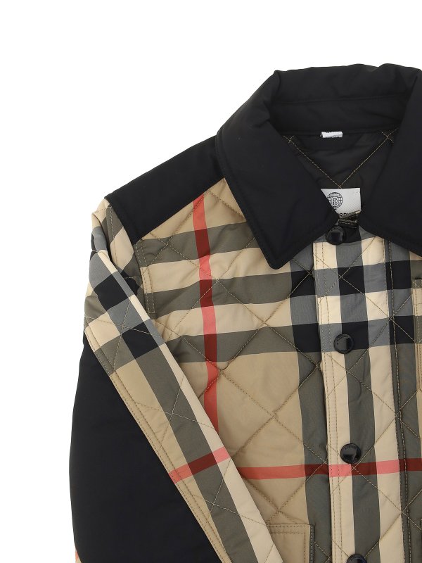 The Best Shops BURBERRY: padded jackets - Renfred puffer jacket