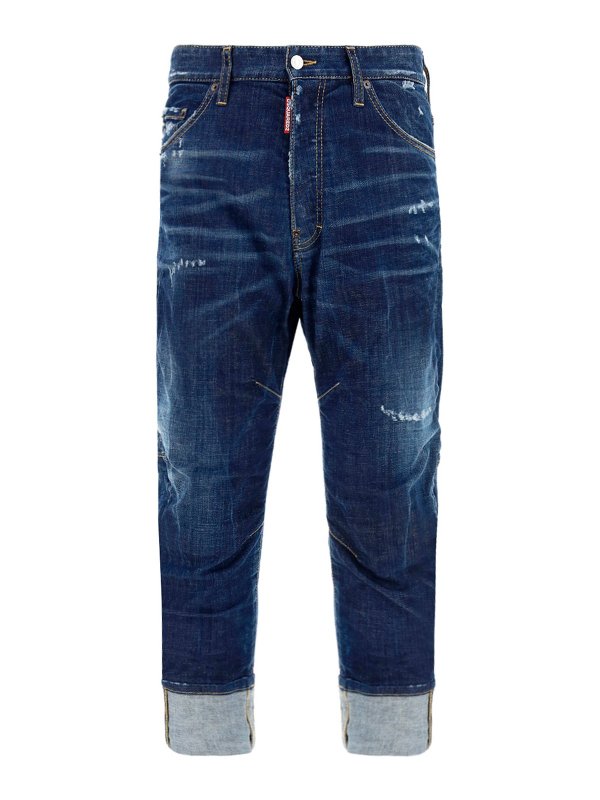DSQUARED2: Jeans Rectos - Vaqueros Rectos - Combat Jean