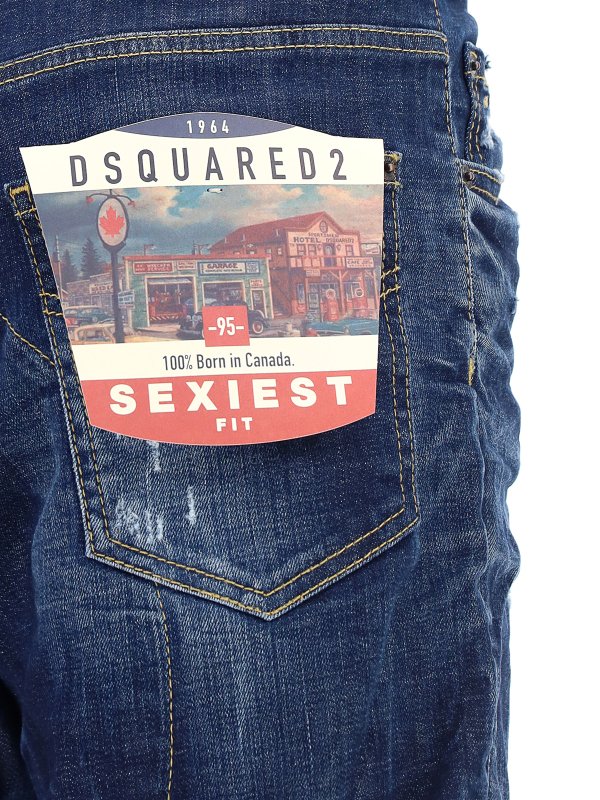 iKRIX DSQUARED2: Jeans Rectos - Vaqueros Rectos - Combat Jean