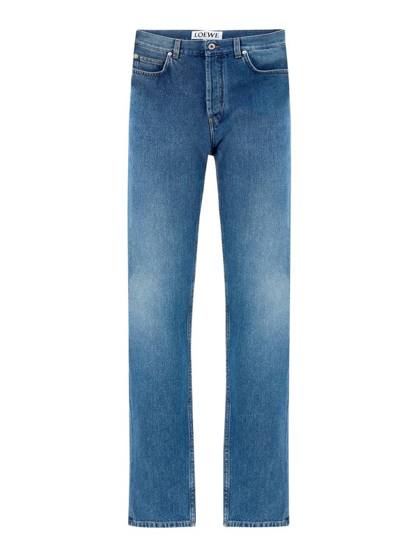 LOEWE: Jeans Rectos - Vaqueros Rectos - Lavado Medio