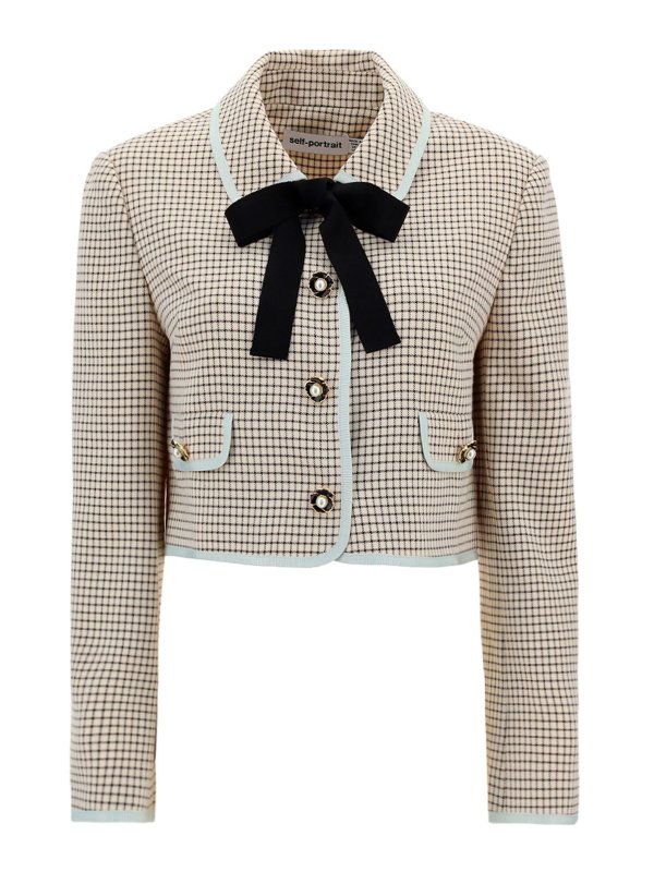Self Portrait: ブレザー - ブレザー - ベージュ