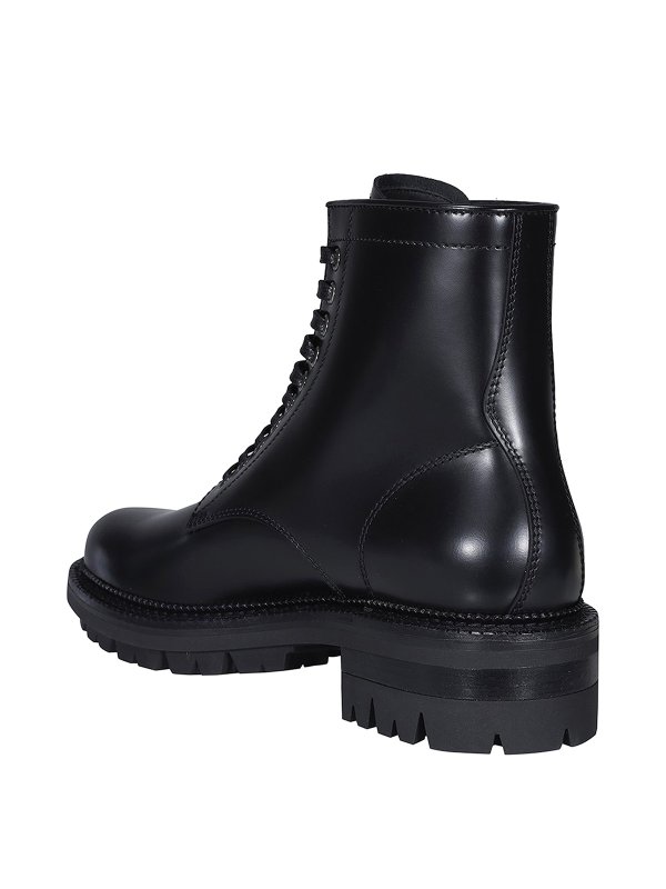 iKRIX DSQUARED2: ankle boots - Leather combat boots