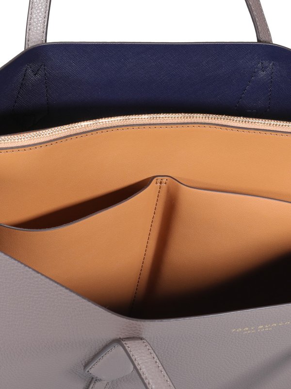 Grainy tote shop online: TORY BURCH