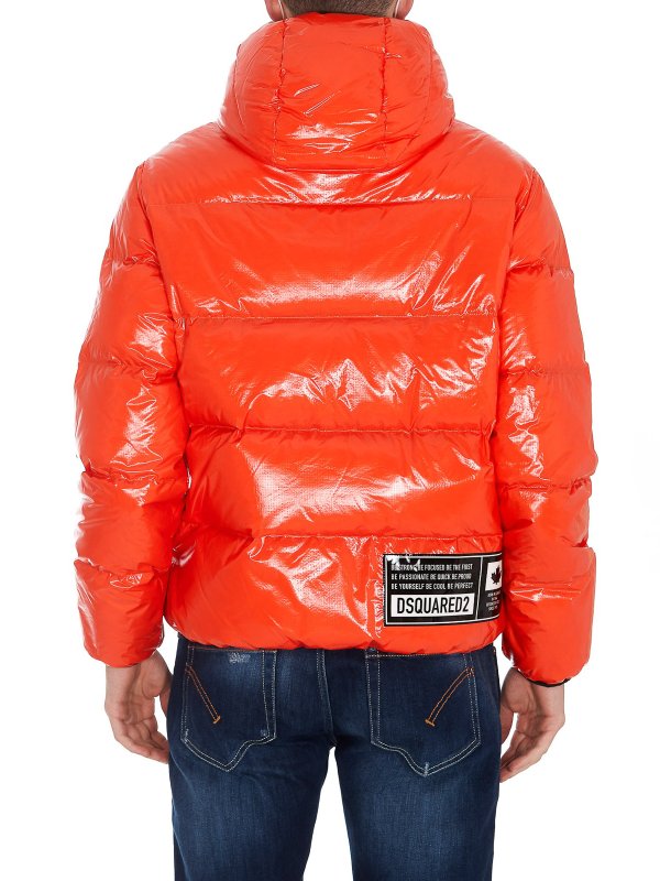 Semiglossy puffer jacket shop online: DSQUARED2