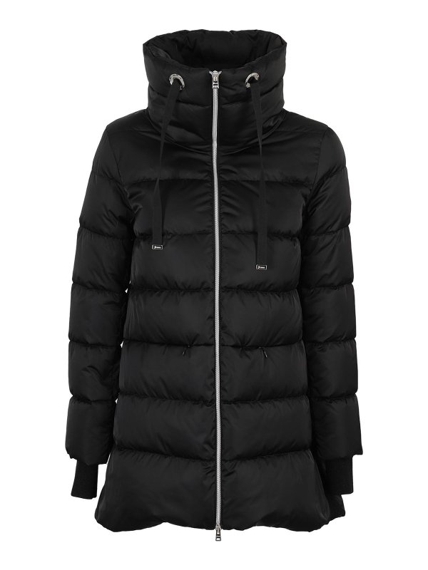 HERNO: padded jackets - Zipped front padded jacket