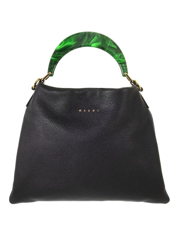 Marni: totes bags - Leather bag