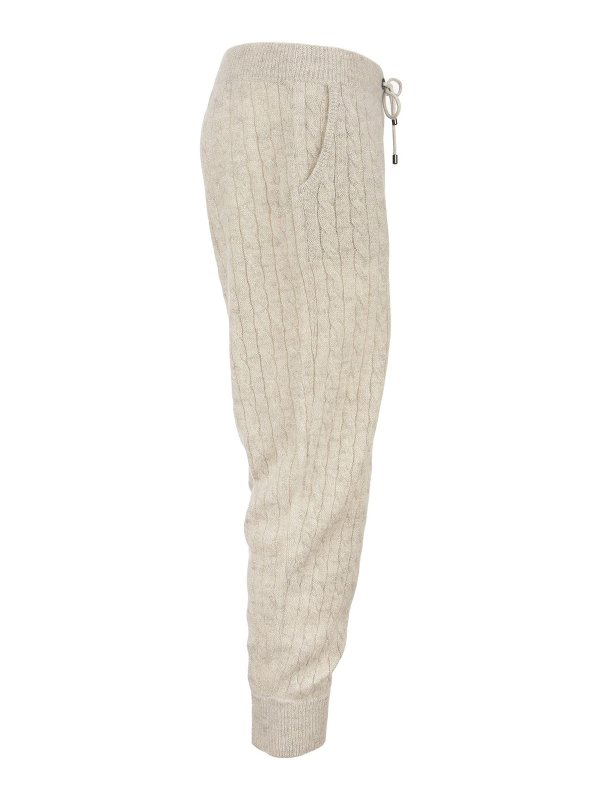 iKRIX BRUNELLO CUCINELLI: スウェットパンツ - トラックスーツ ボトムス - ライトベージュ