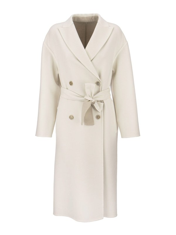 BRUNELLO CUCINELLI: Abrigos largos - Abrigo Largo - Reversible