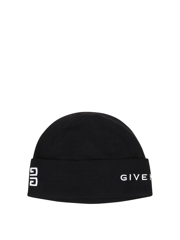GIVENCHY: Mützen - Mütze - Schwarz
