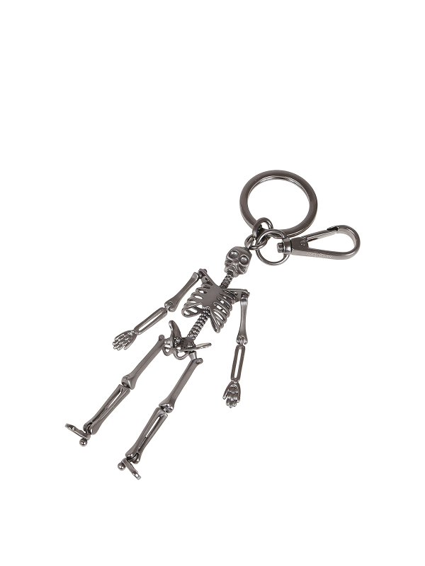 ALEXANDER MCQUEEN: key holders - Skeleton key ring