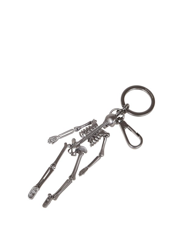 ALEXANDER MCQUEEN: key holders online - Skeleton key ring