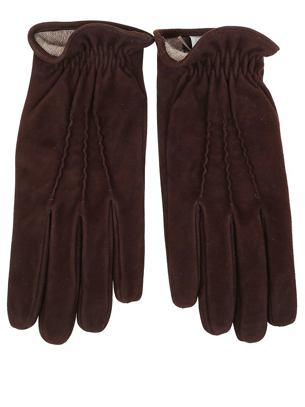 ELEVENTY: gloves - Gloves suede
